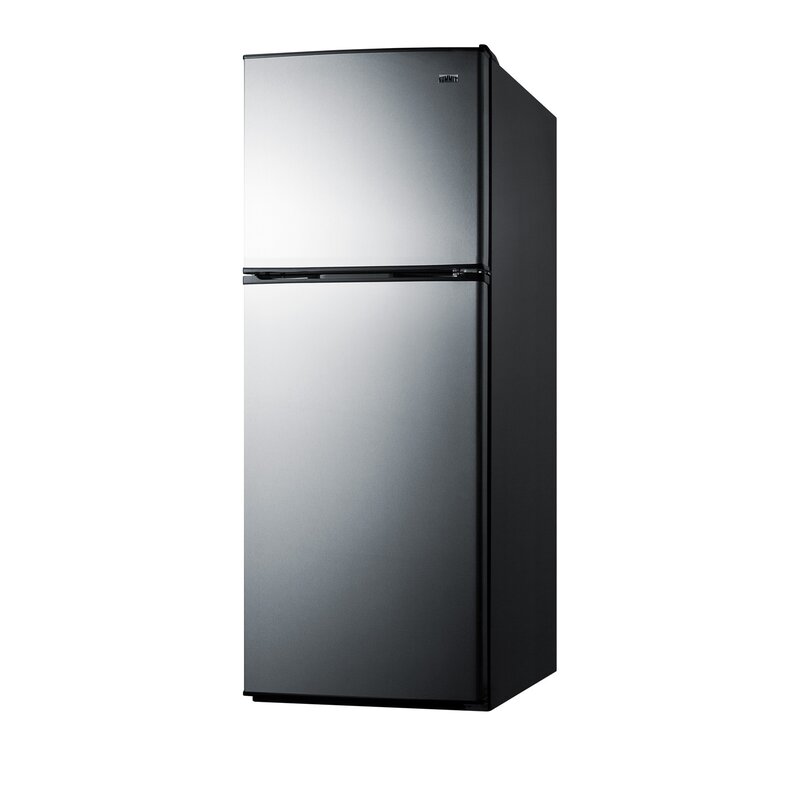 Vissani 7.1 Cu Ft Refrigerator / Vissani 7 1 Cu Ft Top Freezer 7.1 Cu. Ft. Top Freezer Refrigerator In Stainless Steel Look